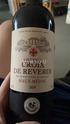Bordeaux Haut-Médoc Château Croix de Reverdi 2020