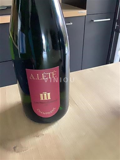 Champagne Champagner A. Lété Les Miscellannées Ohne Jahrgang