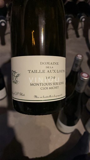 Vallée de la Loire Montlouis-sur-loire Domaine La Taille aux Loups Clos Michet 2020