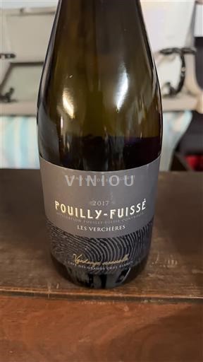 Borgoña Pouilly-fuissé Les Verchères 2017