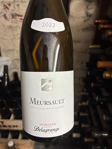 Bourgogne Meursault Domaine Henri Delagrange et Fils 2022