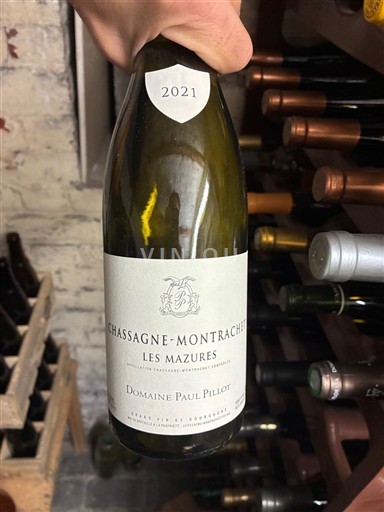 Borgoña Chassagne-Montrachet Domaine Paul Pillot Les Mazures 2021