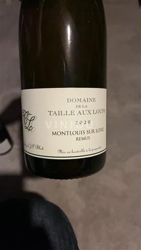 Vallée de la Loire Montlouis-sur-loire Domaine La Taille aux Loups Rémus 2020