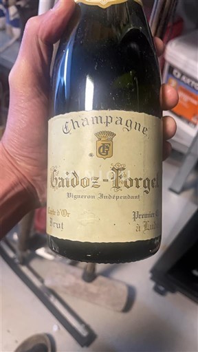 Champagne Sâm-panh Premier Cru Gaidoz-Forget d'Or Không niên vụ