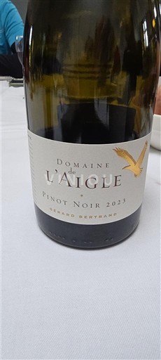 Wijnen Rouge sec Domaine L'Aigle 2023 Frankrijk Languedoc Limoux AOC