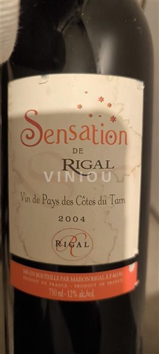 Südwestfrankreich Côtes du Tarn Rigal Sensation 2004