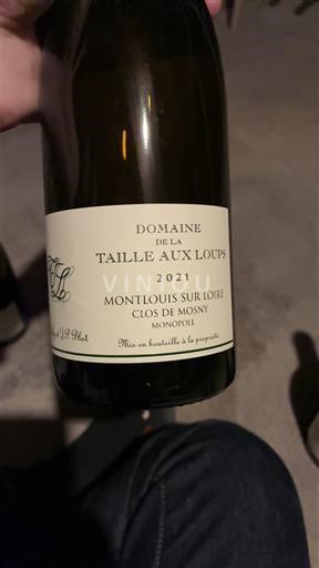 Vallée de la Loire Montlouis-sur-loire Domaine La Taille aux Loups Clos de Mosny 2021