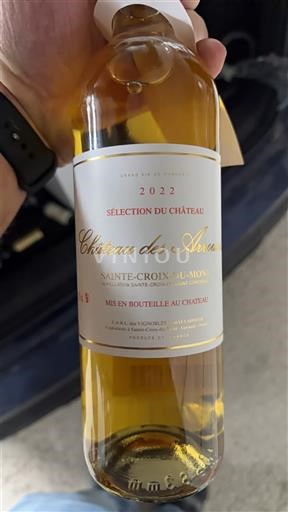 Bordeaux Sainte-Croix-Du-Mont Château S Arras Sélection du Château 2022