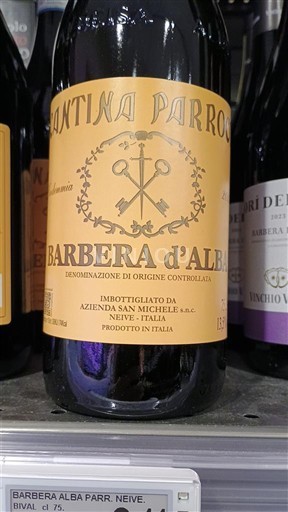 Piedmont Barbera d'Alba Cantina Parrocchiale di Neive 2024