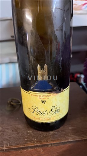 Baden Ni doloceno Badischer Winzerkeller Breisach Neleten.