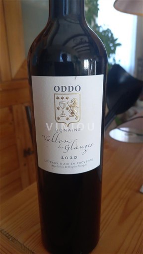 Provansa Coteaux d'Aix-en-Provence Domaine Vallon des Glauzes ODDO 2020