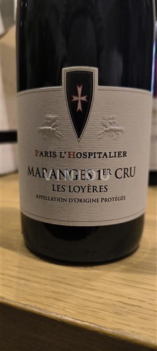 Bourgogne Maranges Premier Cru Paris L'Hospitalier Les Loyères 2023