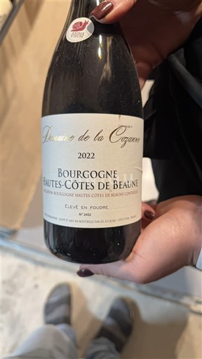 Bourgogne Hautes Côtes de beaune Domaine La Cozanne 2022