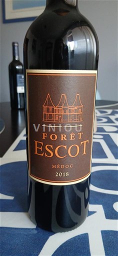 Bordeaux Médoc Forêt Escot 2018