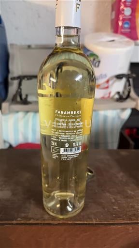 Provence Côtes-de-Provence Farambert Château Farambert Icke årgångsbetecknad