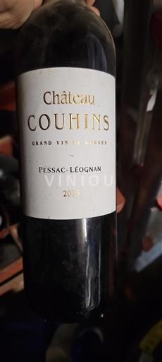 Bordeaux Pessac-Léognan Château Couhins 2015