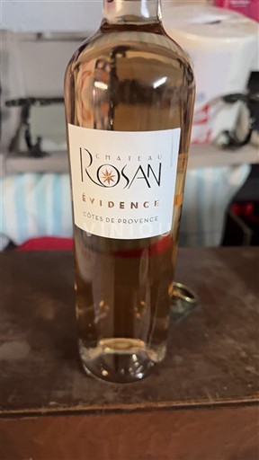 Provence Côtes-de-Provence Château Rosan Évidence Ikke årgangsbestemt