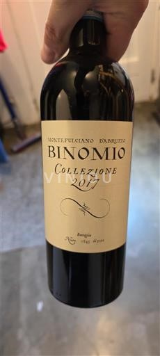 Abruzzo Wines Montepulciano d'Abruzzo Binomio Collezione 2017