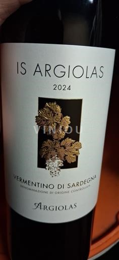 Sardinia Vermentino di Sardegna Argiolas Is Argiolas 2024
