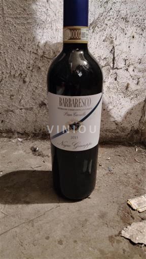 Piedmont Barbaresco Negro Giuseppe Pian Cavallo 2015