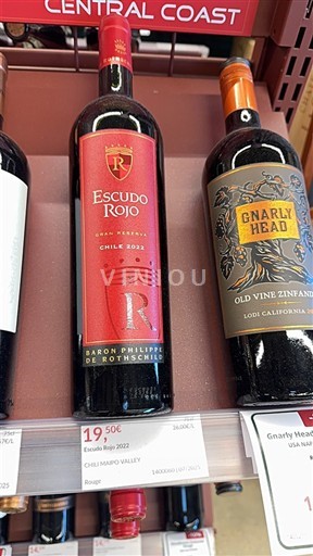 Maule Valley Baron Philippe de Rothschild Escudo Rojo 2022