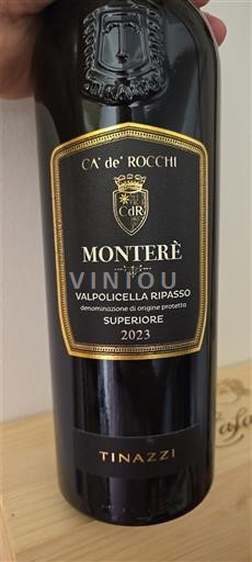 Veneto Valpolicella Ripasso Ca' de' Rocchi Monterè 2023