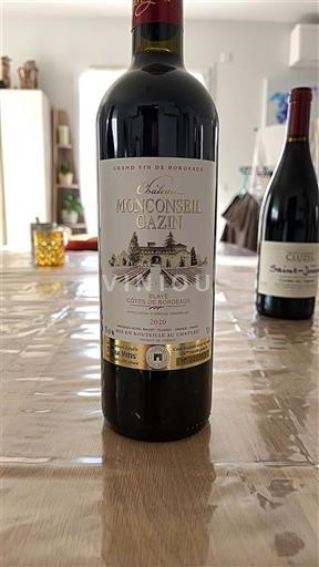 Burdeos Blaye-Côtes de Burdeos Château MONGONSEIL GAZIN 2020