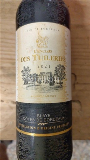 Бордо Блай-Кот-де-Бордо L'Enclos des Tuileries 2021