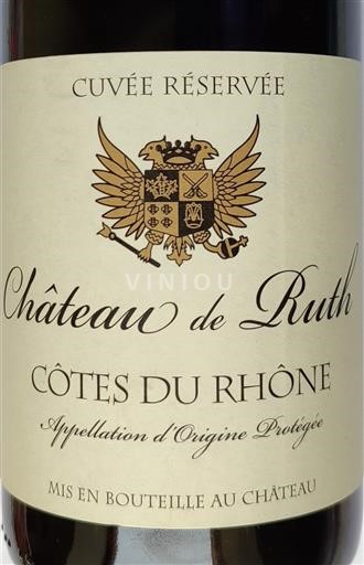 Rhône Valley Côtes-du-Rhône Château Ruth Réservée 2022