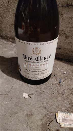 Bourgogne Viré-clessé Domaine André Bonhomme Les Hauts des Ménards 2020