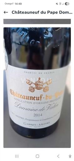 Valle del Ródano Châteauneuf-du-Pape. Domaine Jade 2014