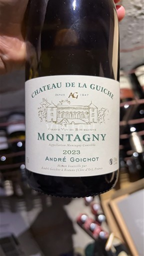 Bourgogne Montagny Château La Guiche 2023