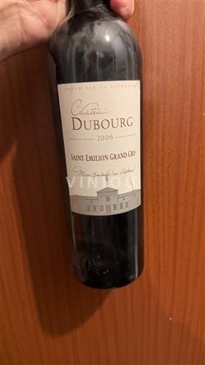 Bordeaux Saint-Émilion Grand Cru Grand Cru Château Bourg 2006