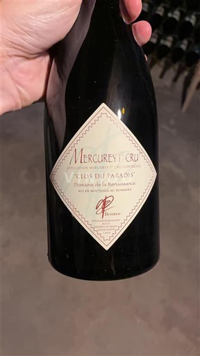 Bourgogne Mercurey Premier Cru Domaine La Renaissance Clos du Paradis 2023
