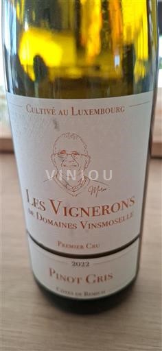 Lucemburská Mosela Nespecifikováno Premier Cru Domaine Domaines Vinsmoselle Les Vignerons 2022