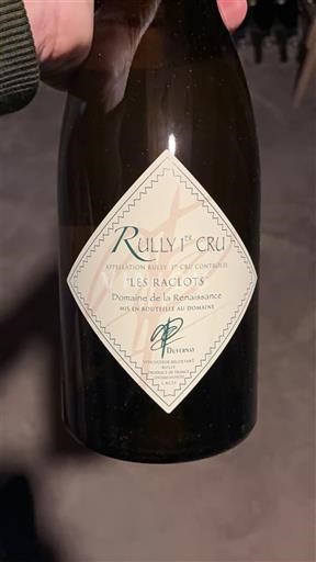 Bourgogne Rully Premier Cru Domaine La Renaissance Les Raclots 2024