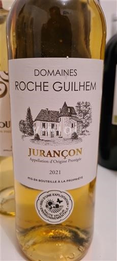 Jihozápad Jurançon Domaine Domaines Roche Guilhem 2021
