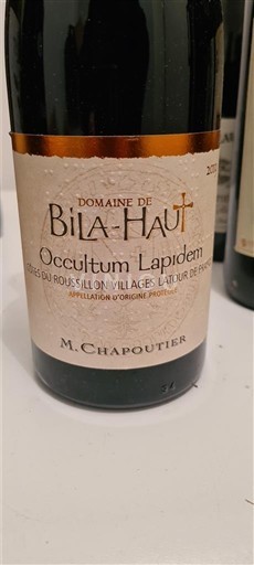 Roussillon Domaine Bila-Haut Occultum Lapidem 2019