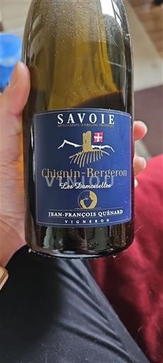 Savoie and Bugey Chignin-Bergeron Jean-François Quénard Les Damoiselles 2018