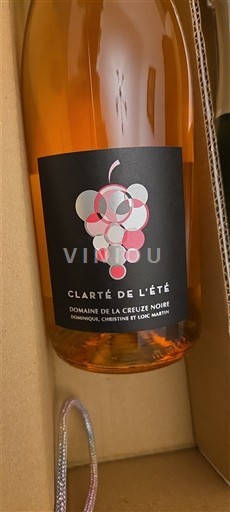 Beaujolais Ospecificerad Domaine La Creuze Noire Clarté de l'Été Icke årgångsbetecknad