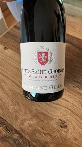 Burgundy Not Specified Premier Cru Domaine Gille Aux Bousselots 2021