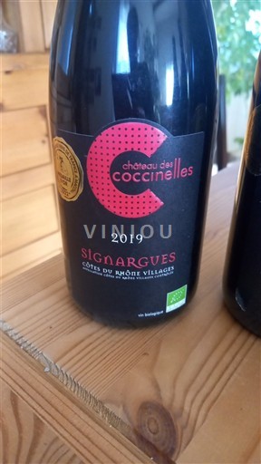 Rhône Valley Côtes du Rhône Villages Château S Coccinelles Signargues 2019