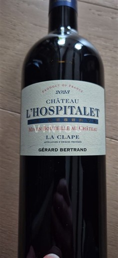 Лангедок La Clape Château L'Hospitalet Réserve 2023