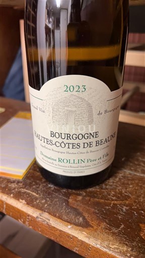 Burgundy Unspecified Domaine Rollin Père et Fils 2023