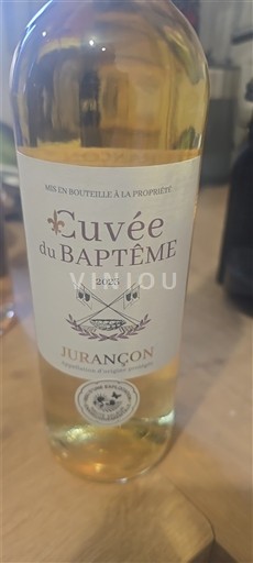 Sud-Ouest Jurançon Cuvée du Baptême 2023