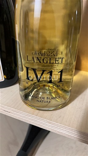 Sparkling Wines Blanc brut-nature LV11 Millésime Langlet 2011 France Champagne AOC