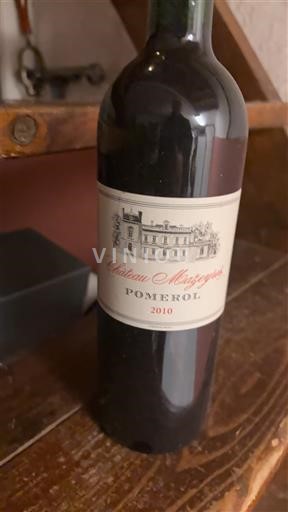 Bordeaux Pomerol Château Mazeyres 2010
