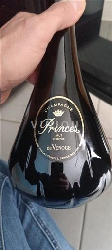 Champagne Sâm-panh De Venoge Princes Brut Không niên vụ
