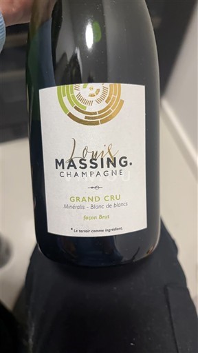 Champagne Šampanské Grand Cru Louis Massing Minéralité - Blanc de Blancs 2025