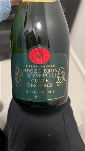 Champagne Grand Cru Roger Brun des Sires 2018